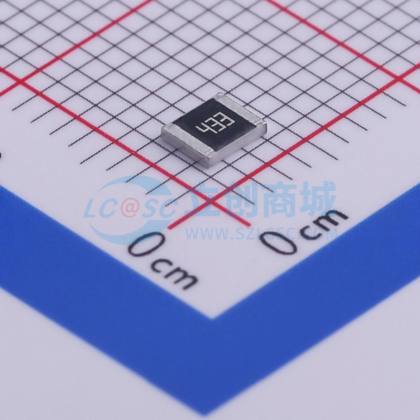 点击查看大图 RC1210JR-0743KL实物图
