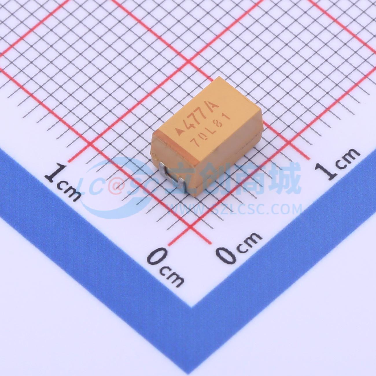 点击查看大图 TPSE477K010R0050实物图