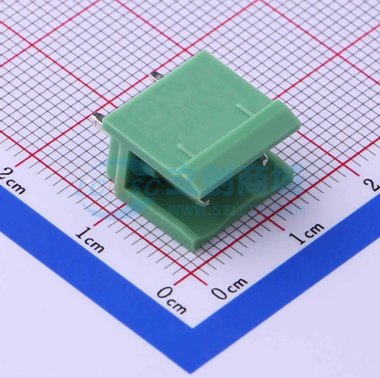 点击查看大图 KF2EDGV-7.62-2P实物图