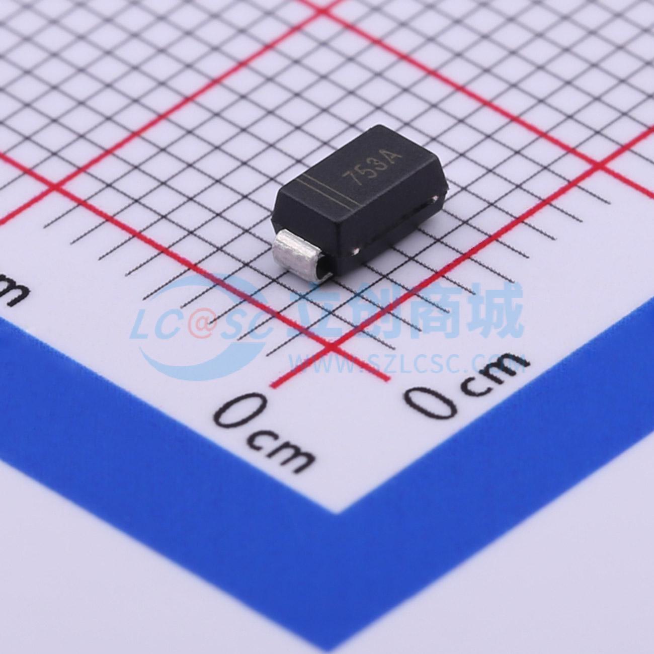 点击查看大图 1SMA4753AG实物图