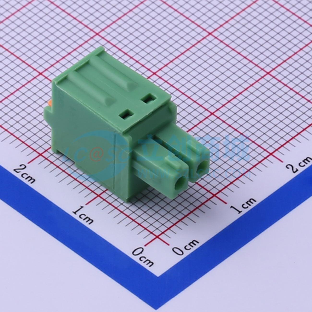 点击查看大图 KF2EDGKD-3.81-2P实物图