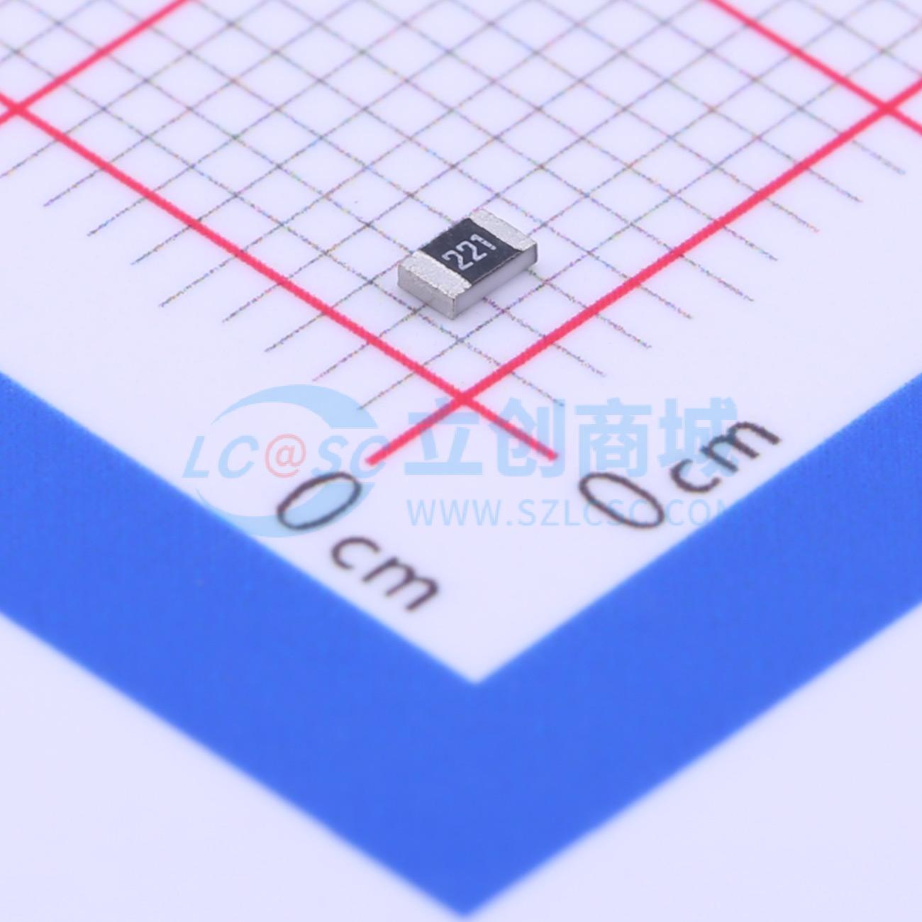 点击查看大图 RK73B2ATTD221J实物图