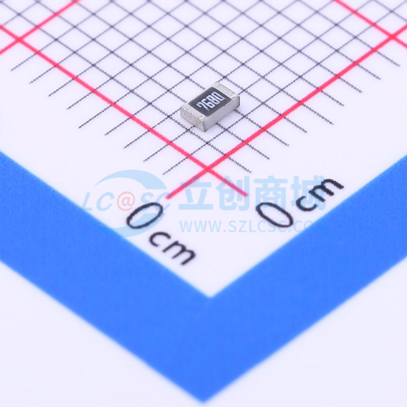 点击查看大图 CR0805F768RP05Z实物图