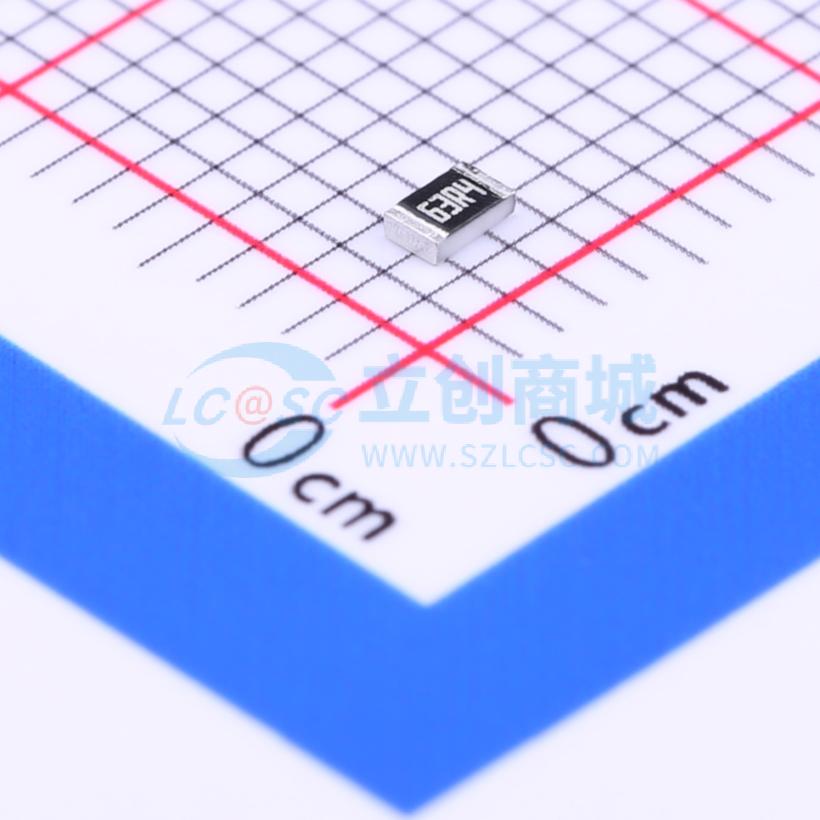 点击查看大图 RC0805FR-0763R4L实物图