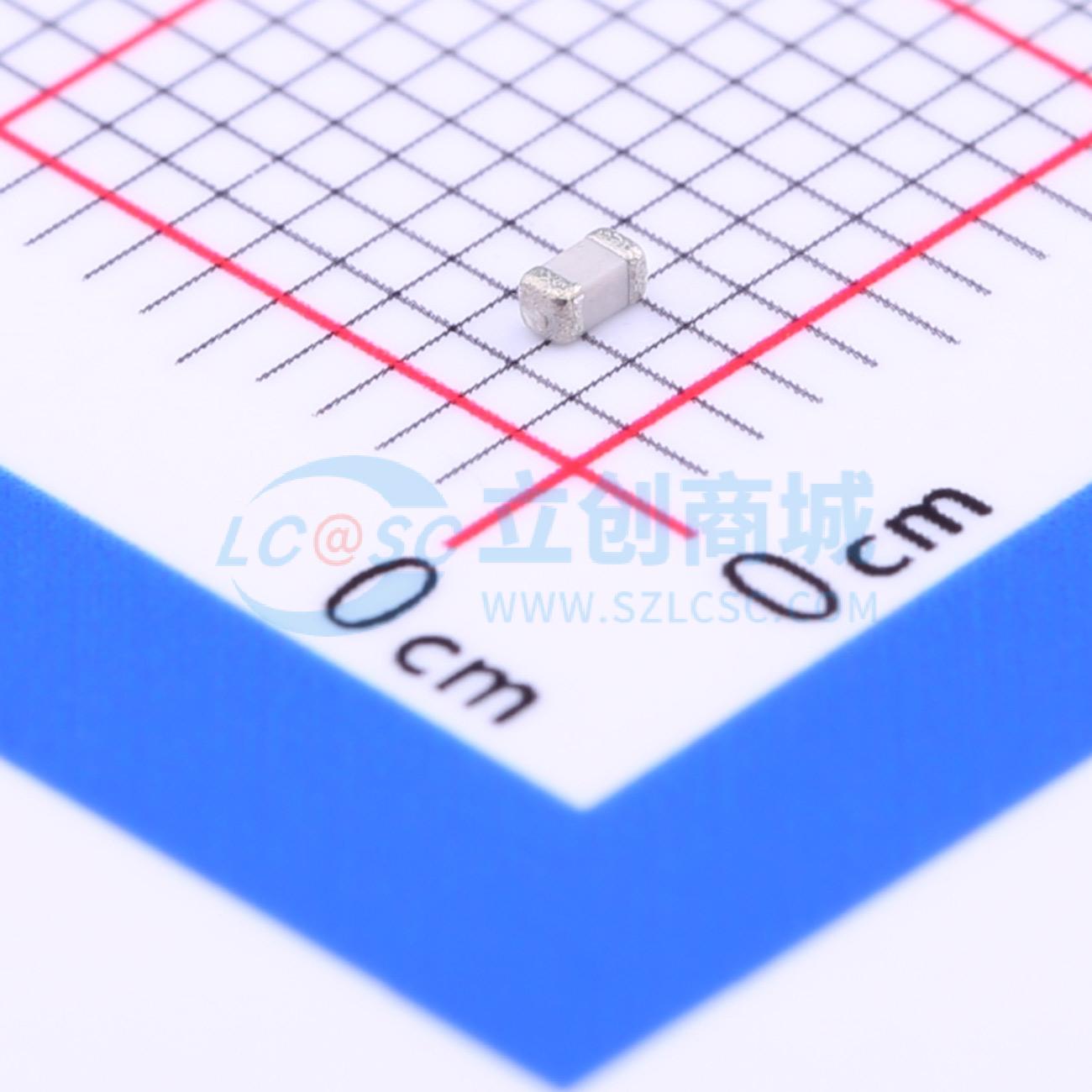 点击查看大图 CC0603JRNPO9BN250实物图