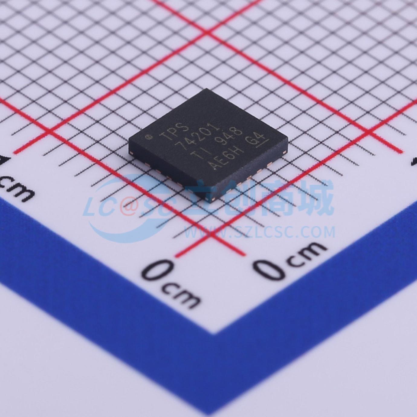 点击查看大图 TPS74201RGWR实物图