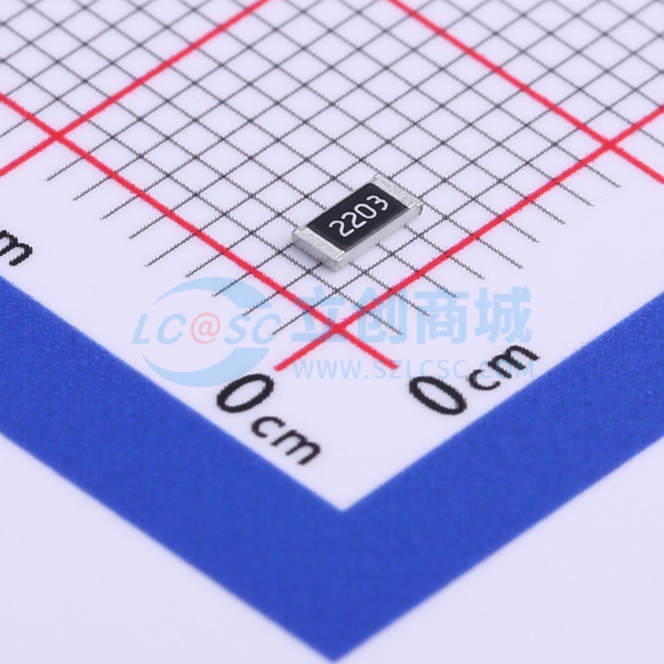 点击查看大图 PTFR1206B220KP9实物图