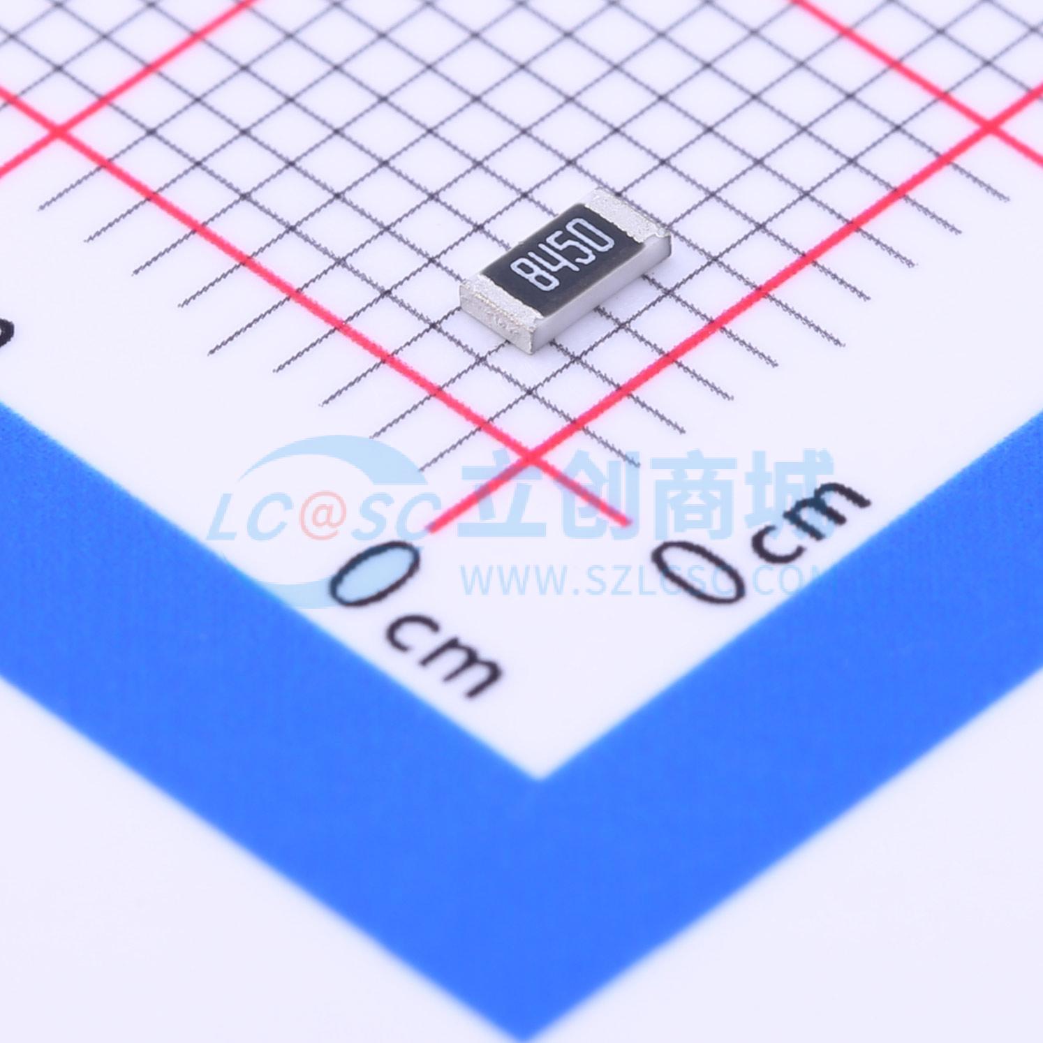 点击查看大图 CR1206F845RP05Z实物图