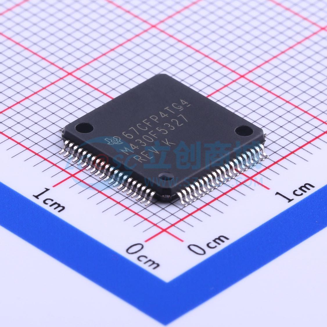 MSP430F5327IPNR实物图
