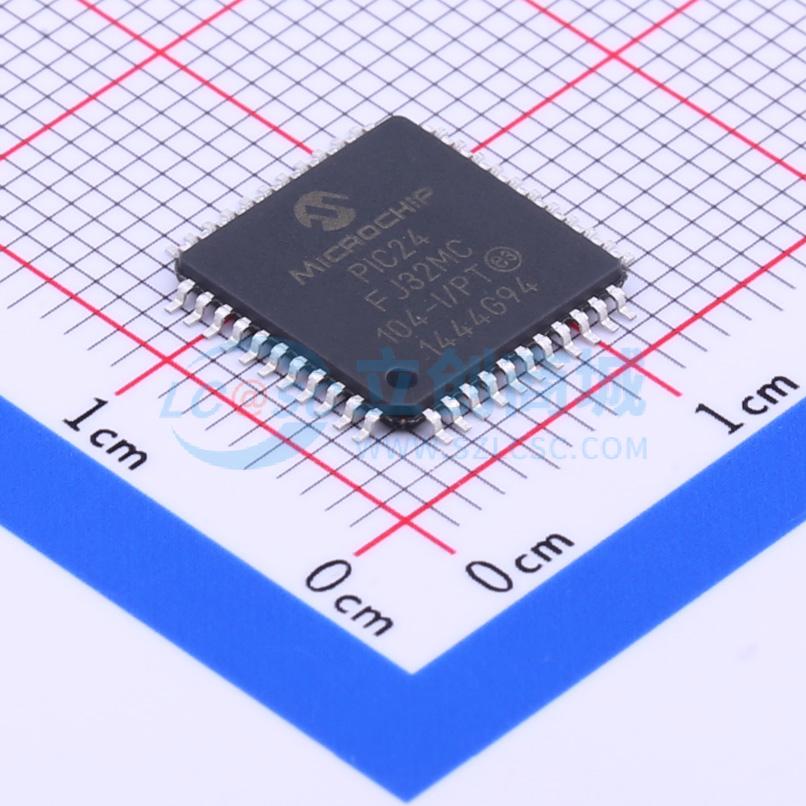 点击查看大图 PIC24FJ32MC104-I/PT实物图