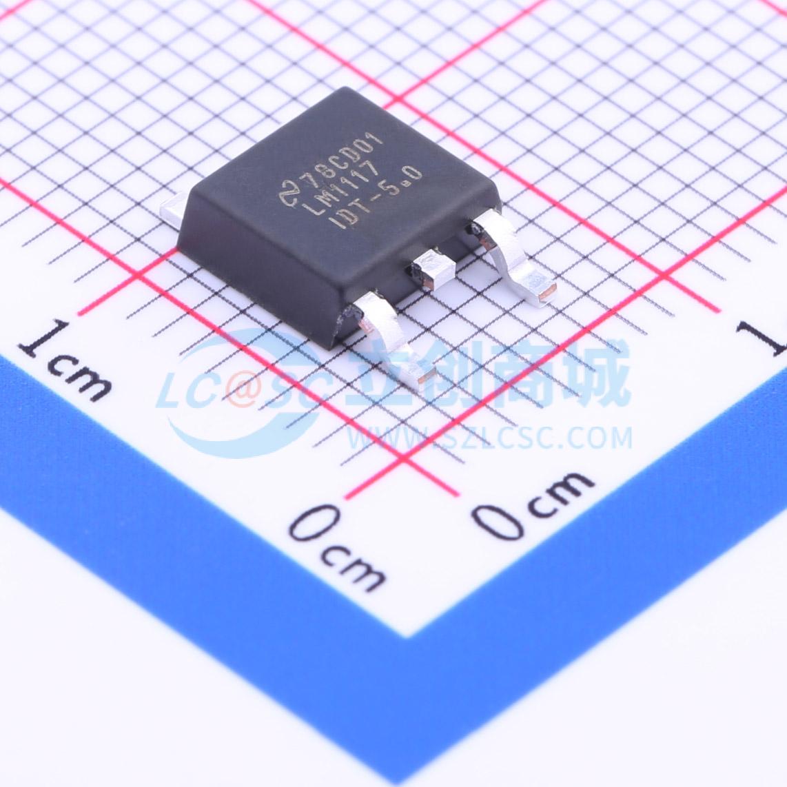 LM1117IDTX-5.0/NOPB实物图