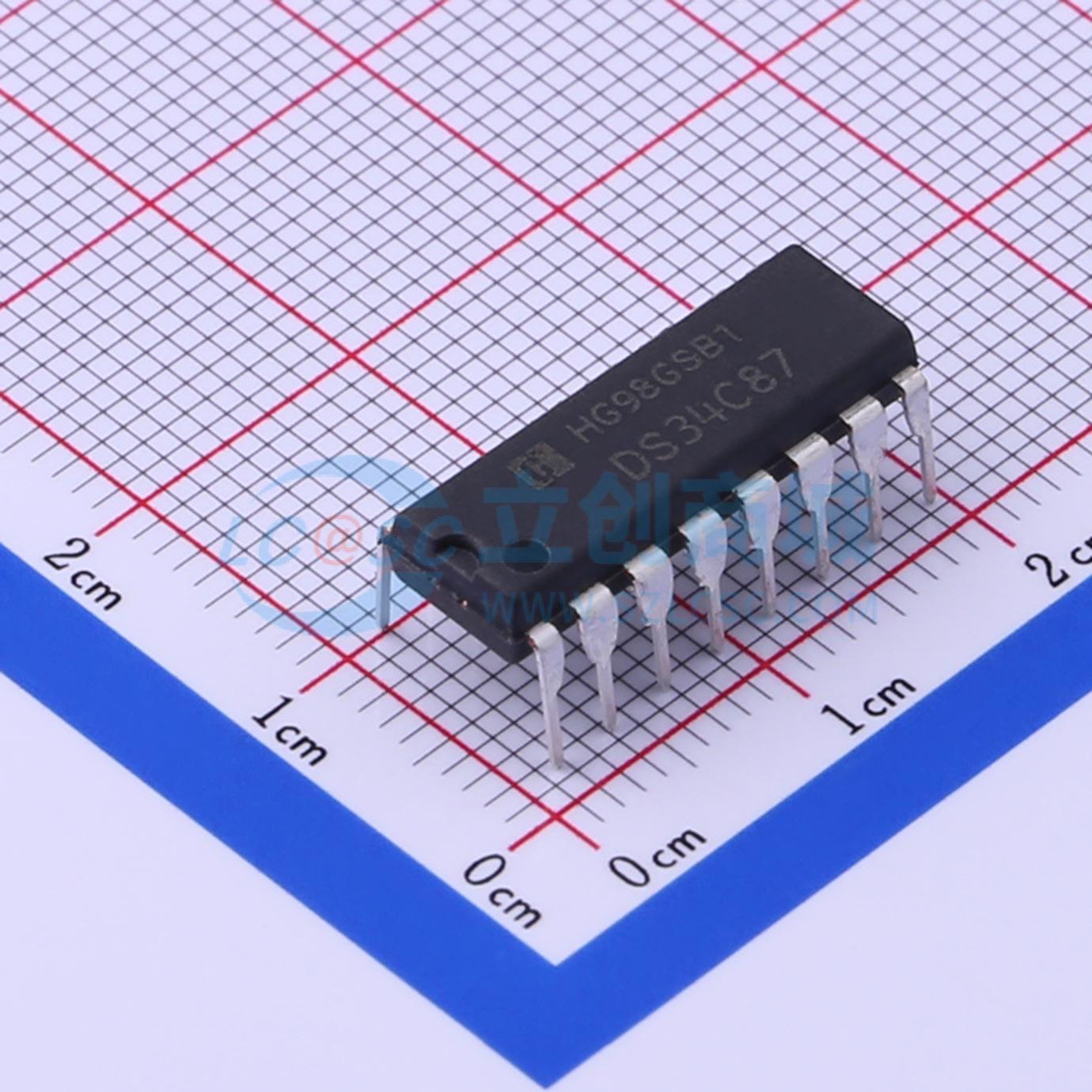 点击查看大图 DS34C87N实物图