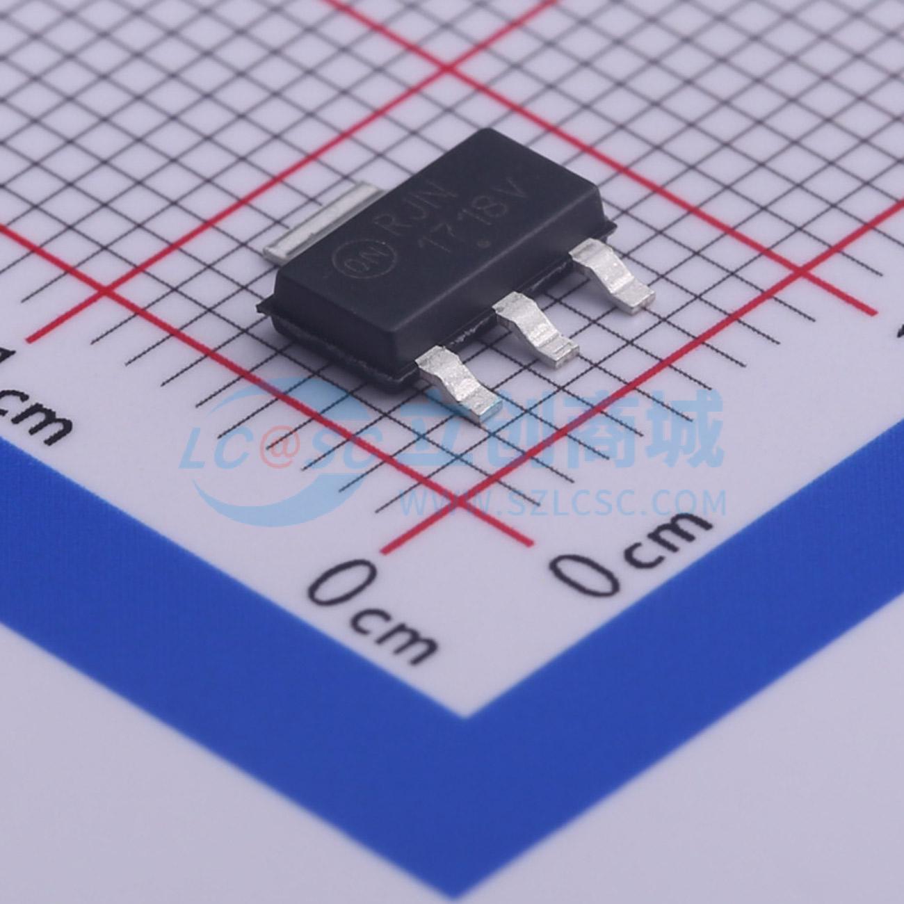 点击查看大图 NCV1117ST18T3G实物图