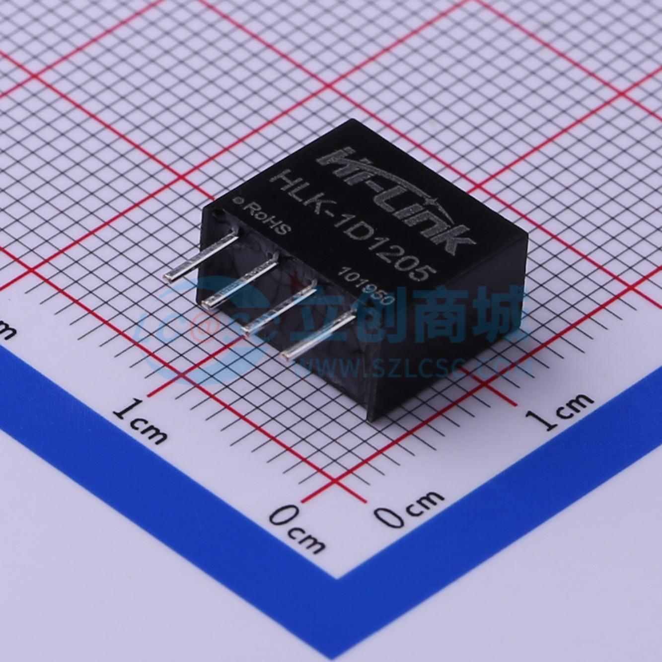 点击查看大图 HLK-1D1205实物图