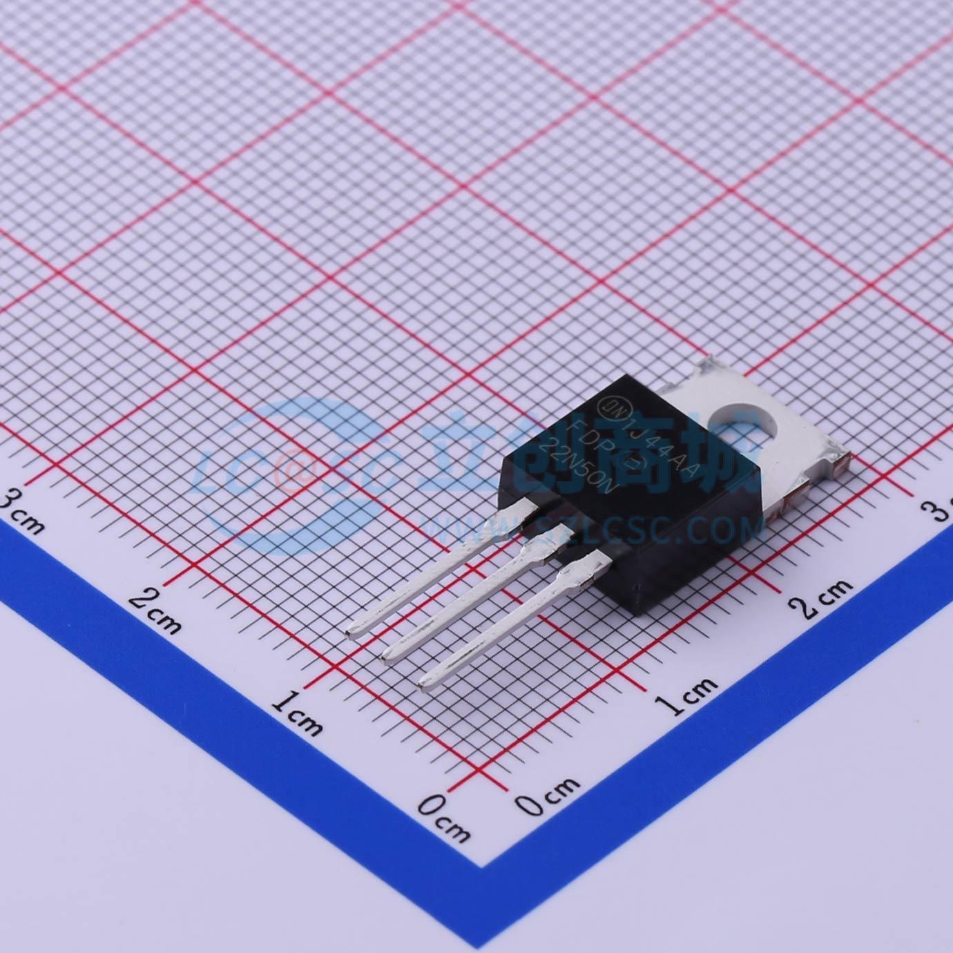 点击查看大图 FDP22N50N实物图