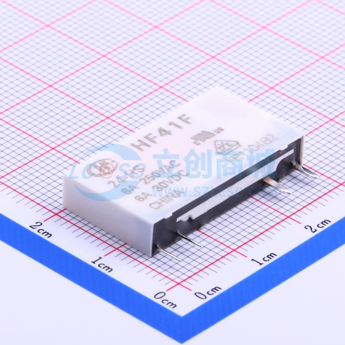 点击查看大图 HF41F/24-HS实物图