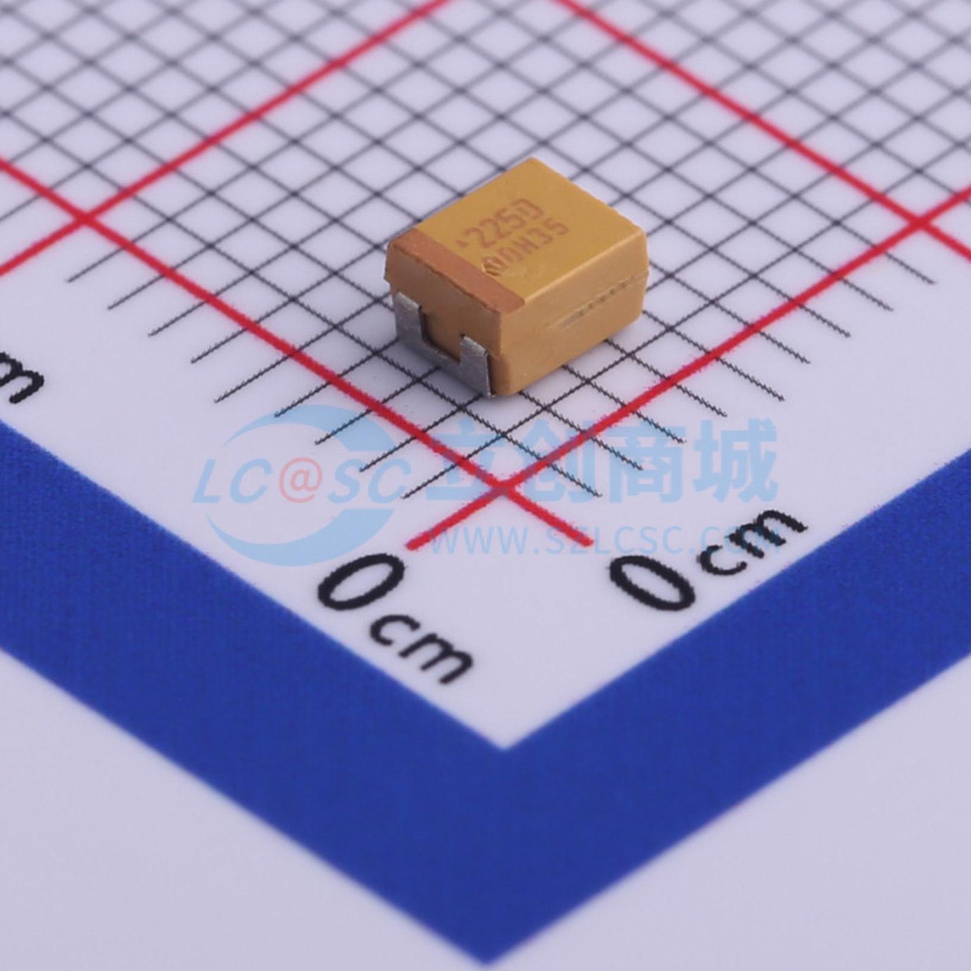 点击查看大图 TAJB225M020RNJ实物图