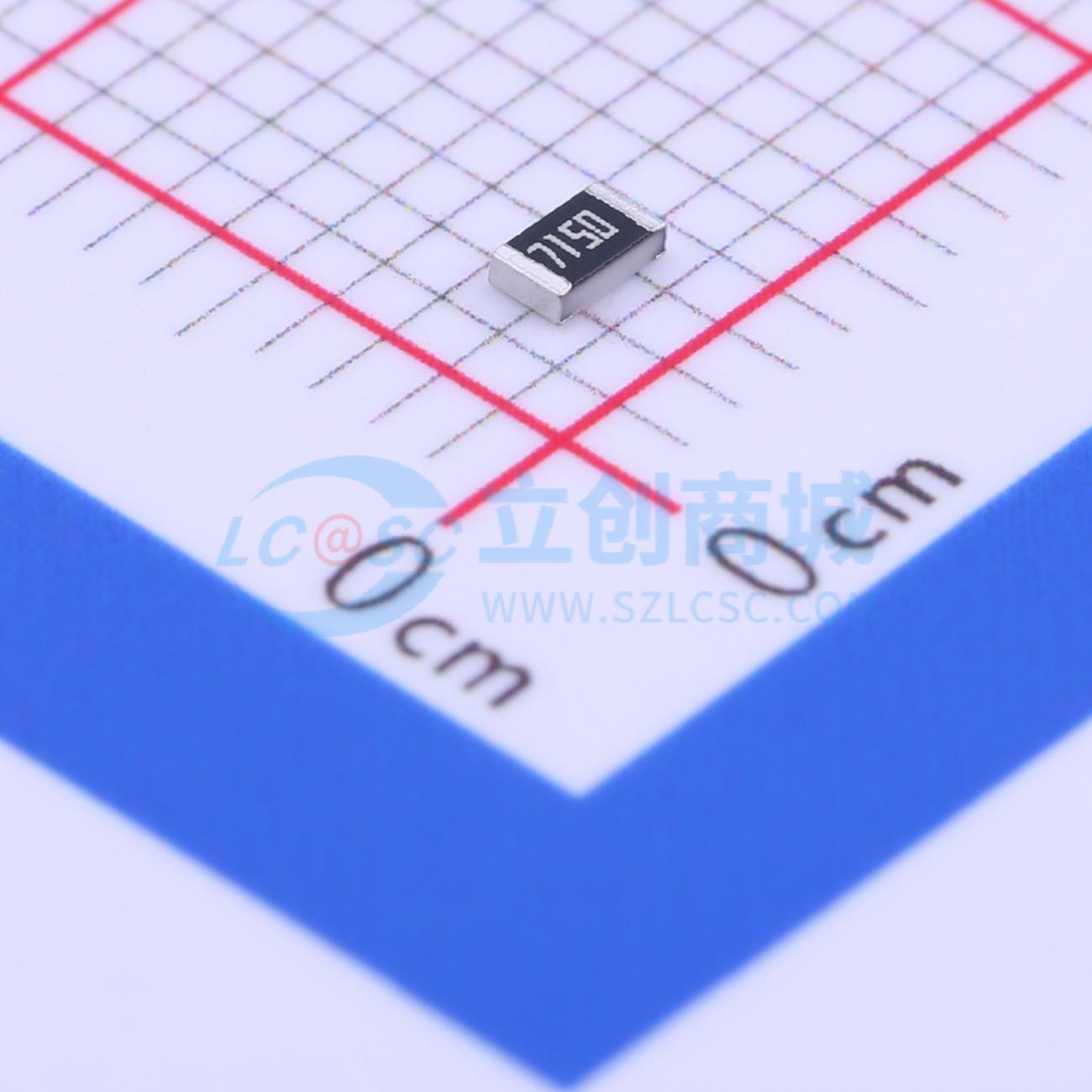 点击查看大图 AC0805FR-07715RL实物图