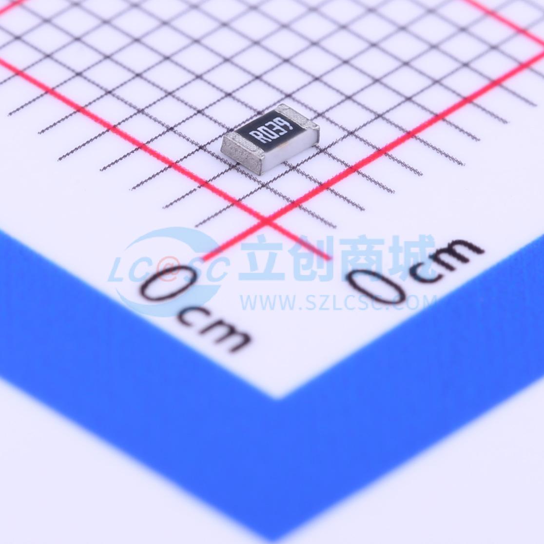 点击查看大图 CR0805FR039P05Z实物图