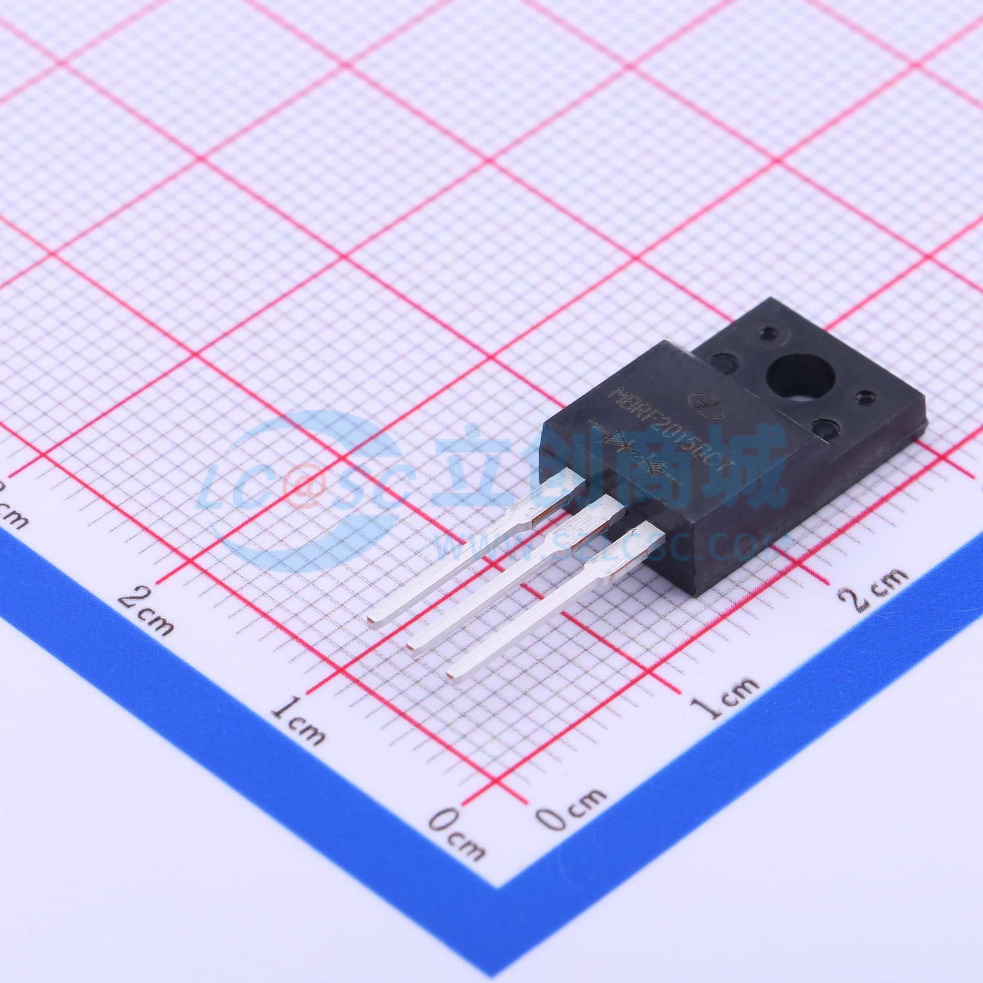 点击查看大图 MBRF20150CT实物图