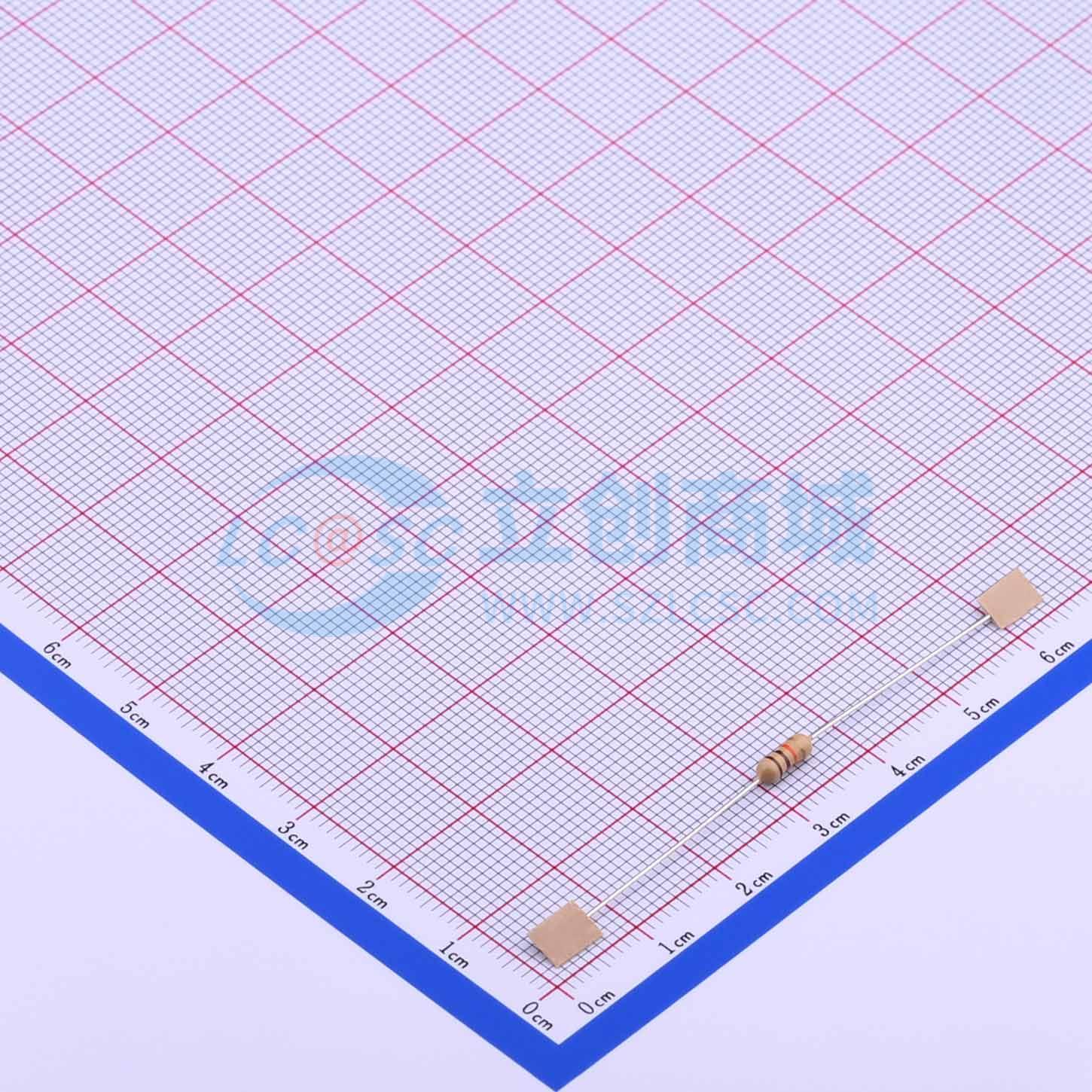 点击查看大图 RD 1/4W 11K J T/B A1实物图