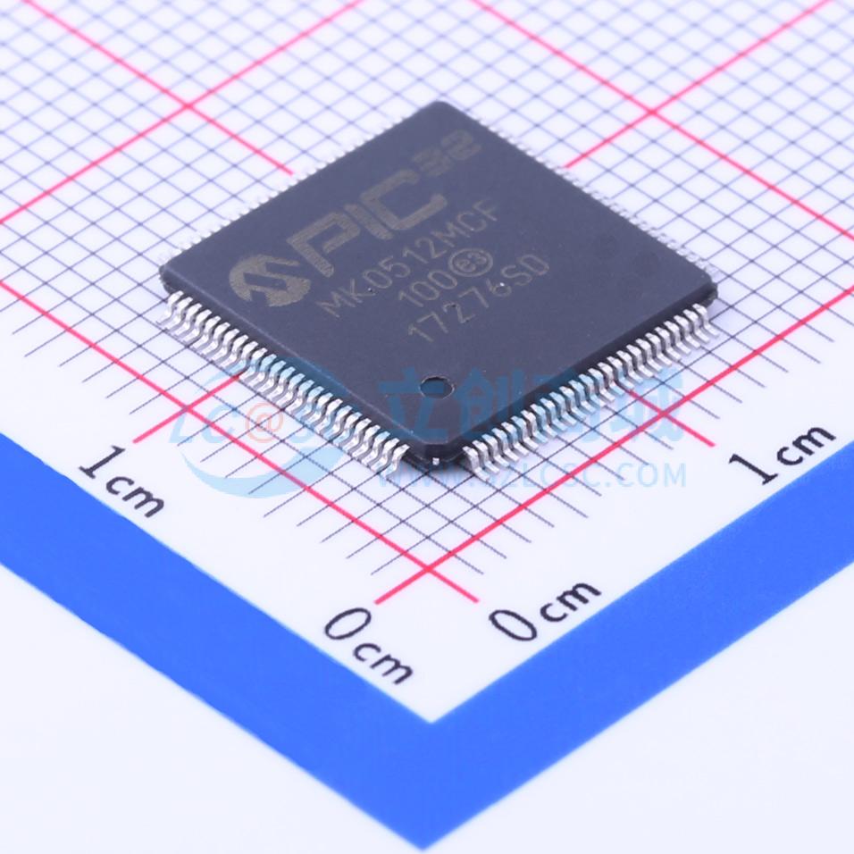 PIC32MK0512MCF100-I/PT实物图
