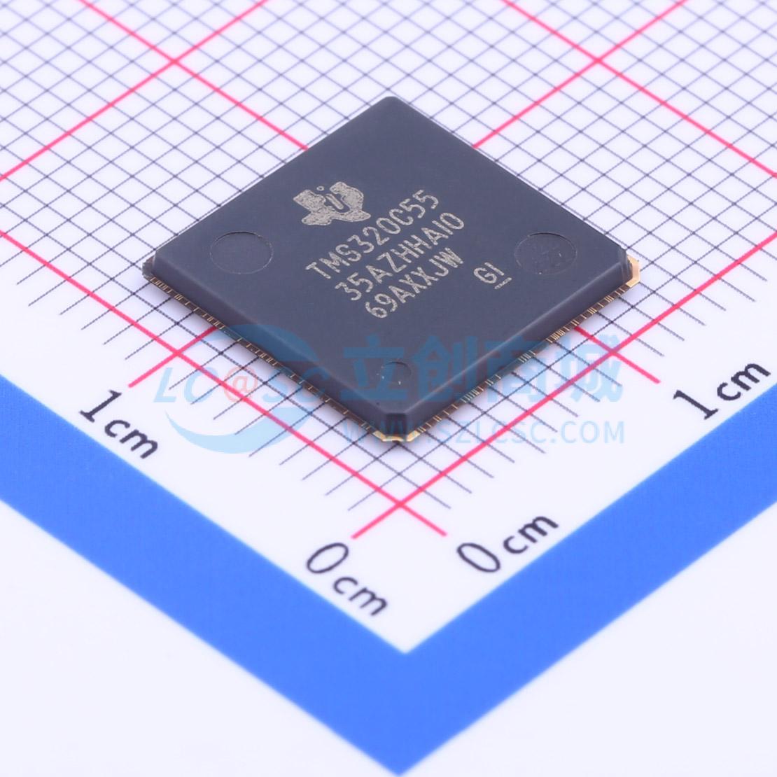 TMS320C5535AZHHA10实物图