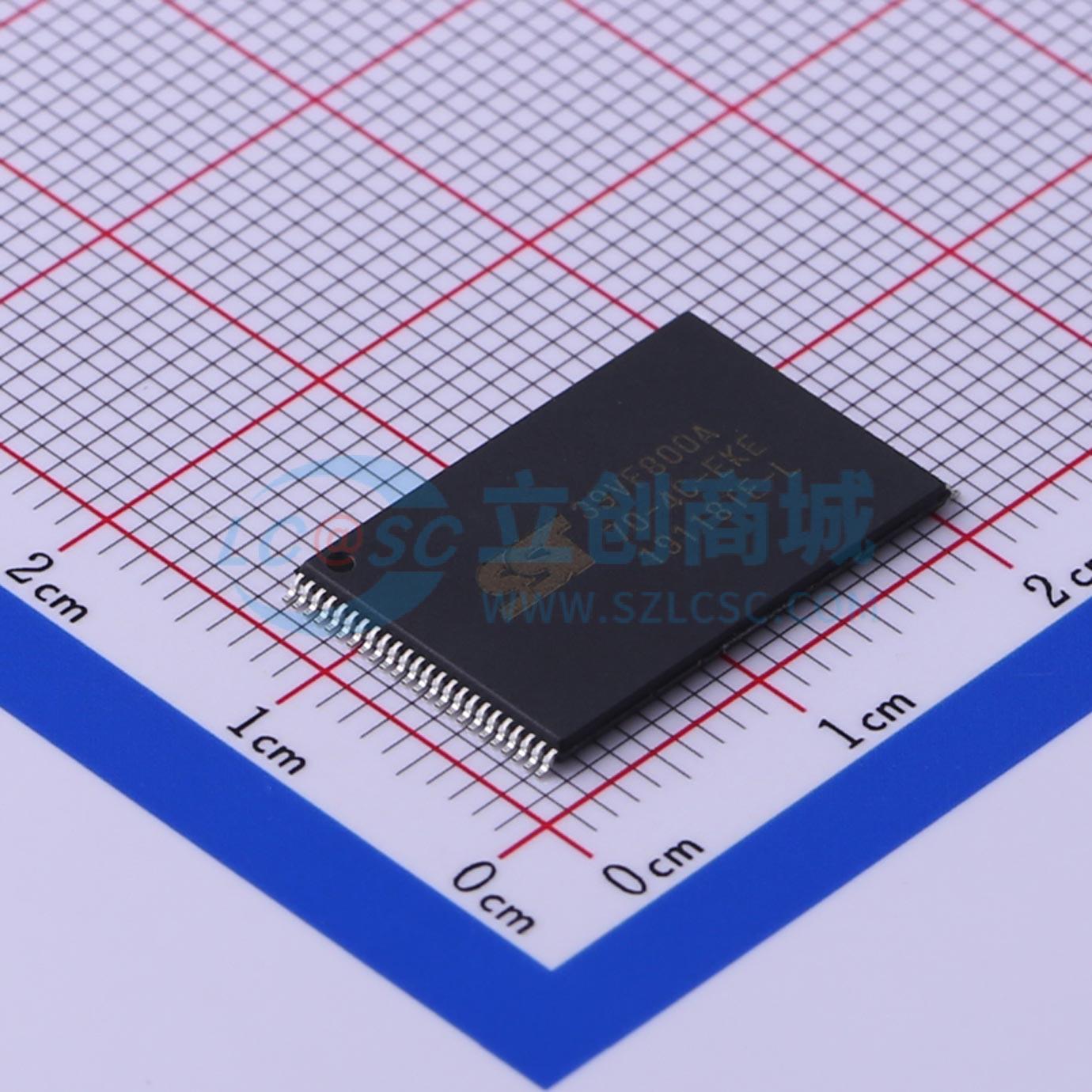 点击查看大图 SST39VF800A-70-4C-EKE实物图