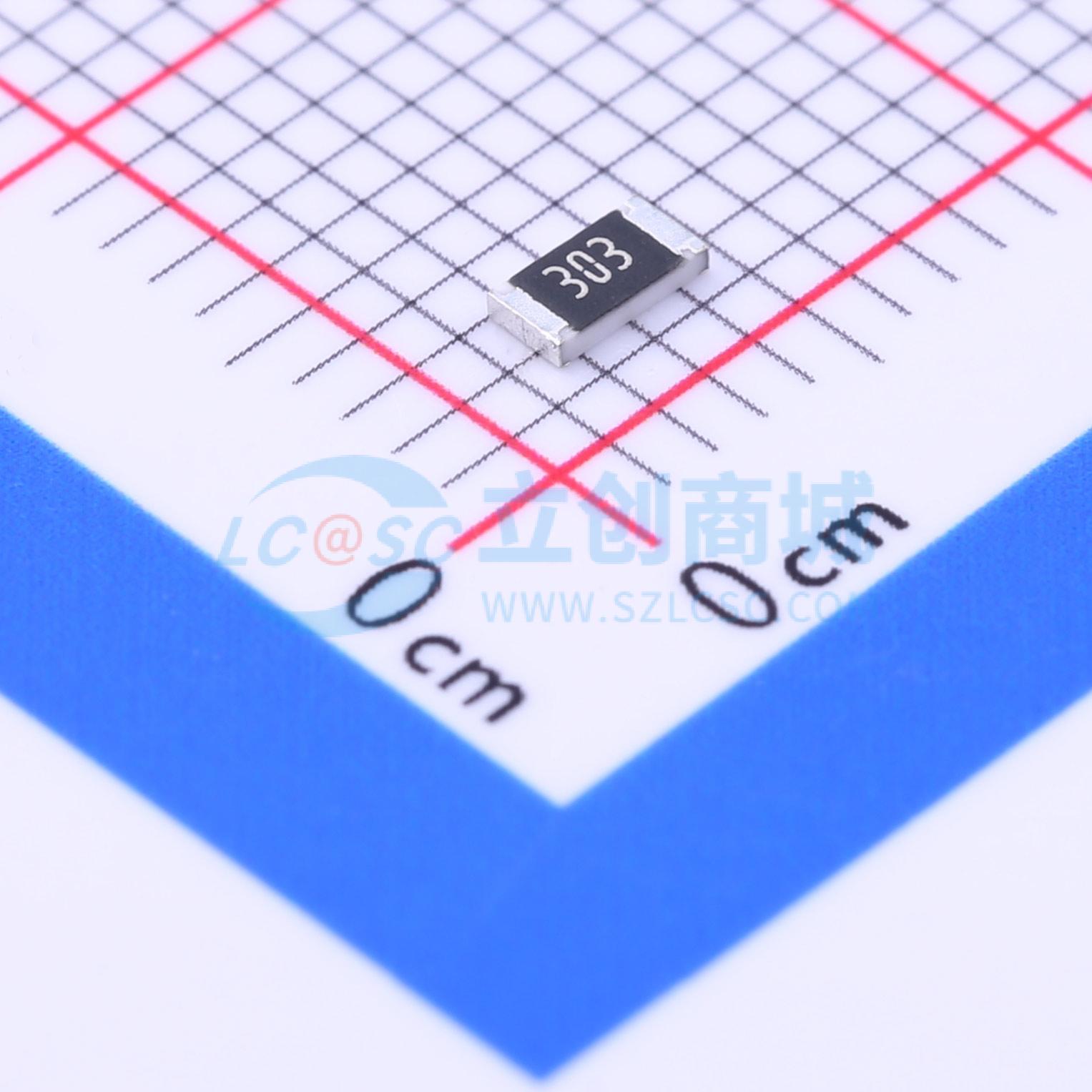 点击查看大图 CR1206J30K0P05Z实物图