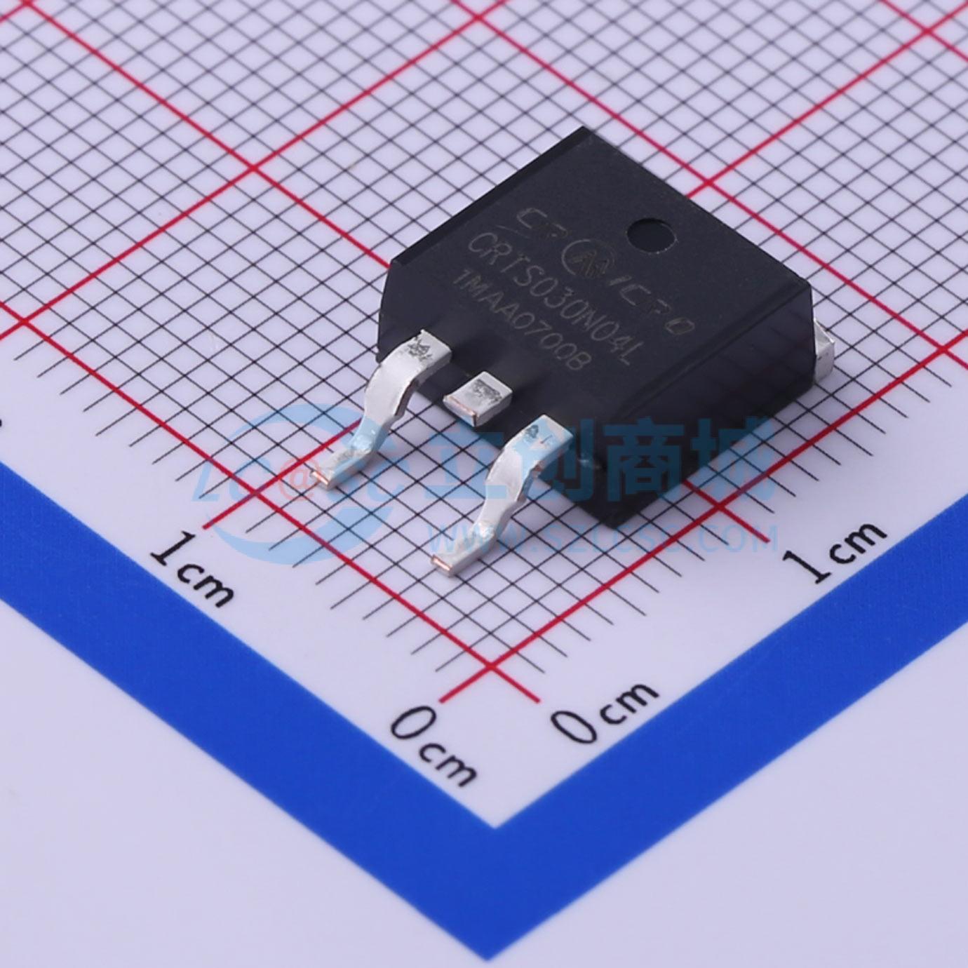 点击查看大图 CRTS030N04L实物图