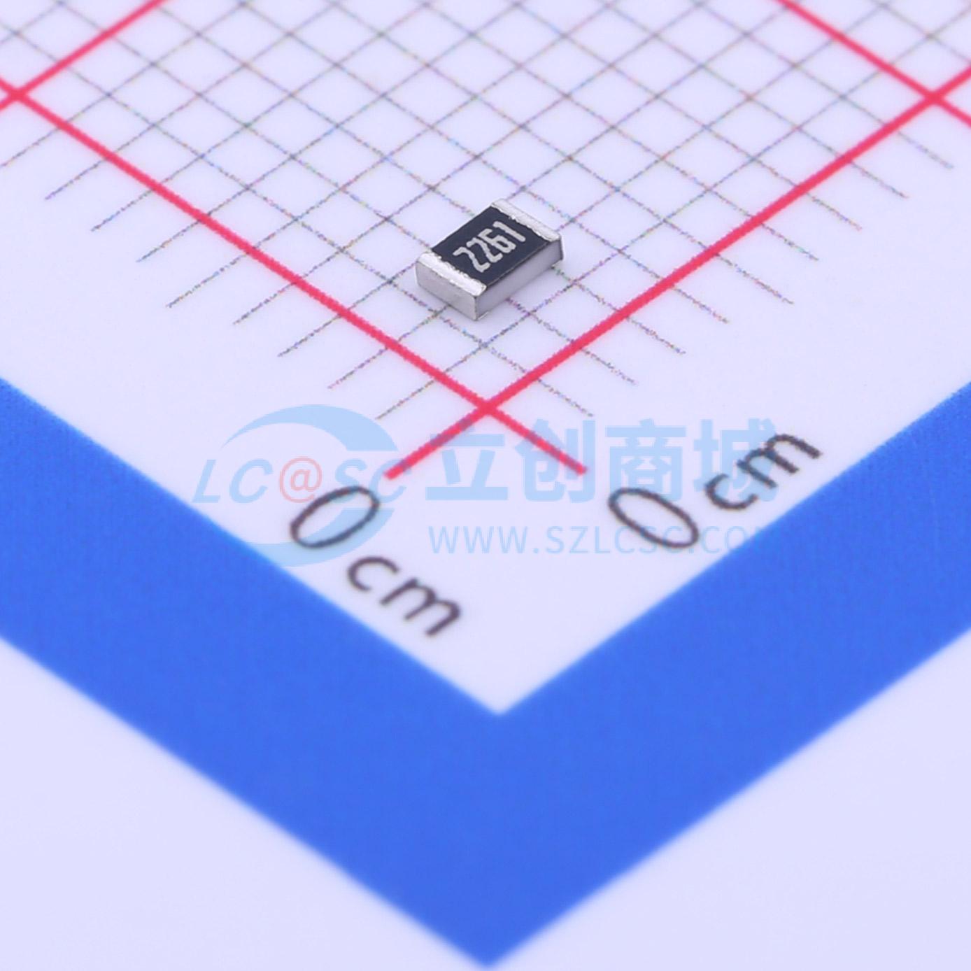 点击查看大图 AC0805FR-072K26L实物图