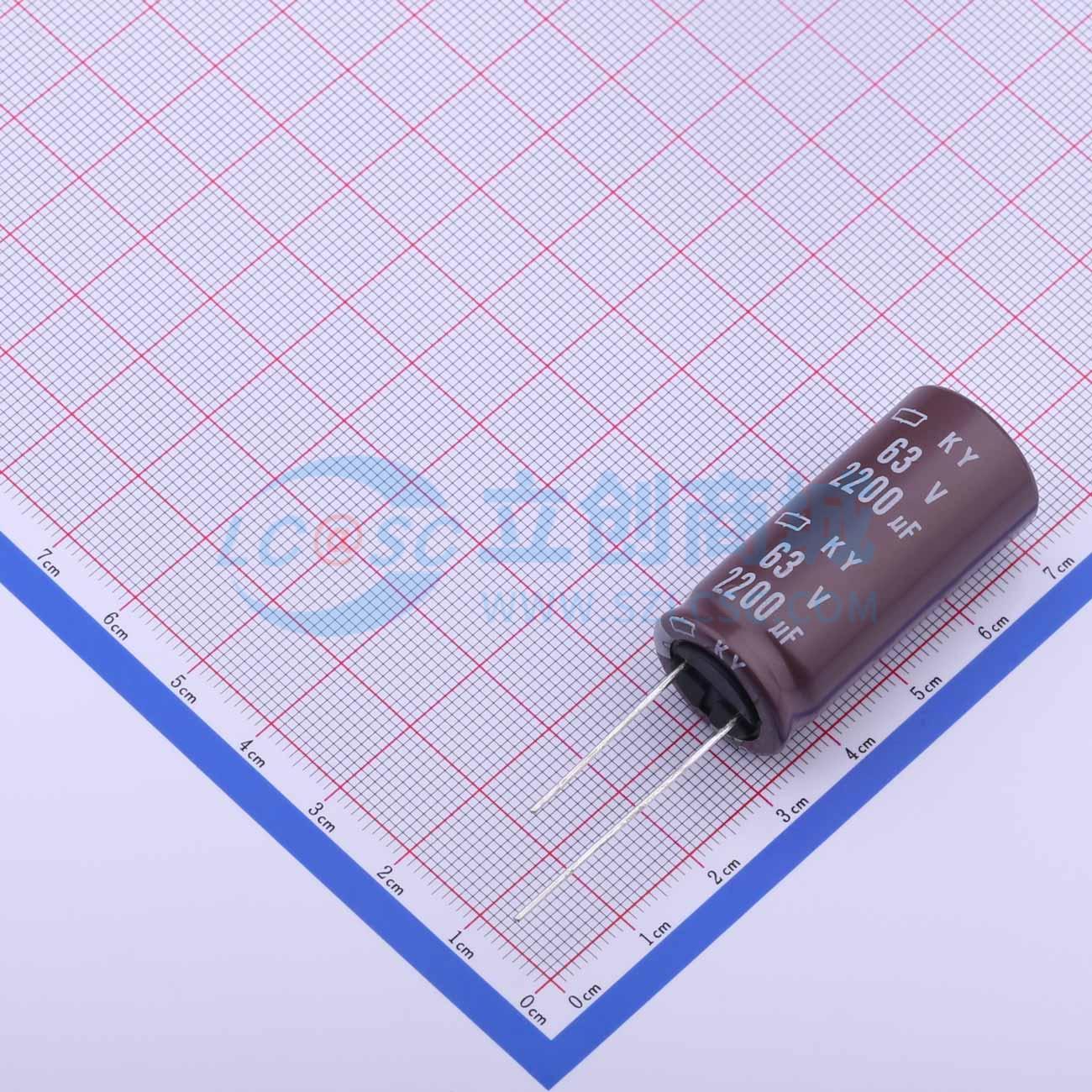 EKY-630ELL222MM40S实物图