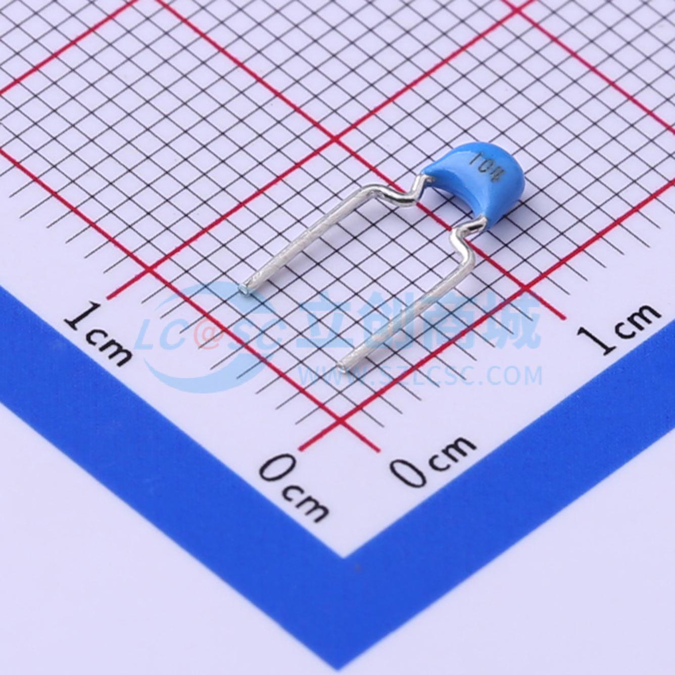 点击查看大图 FG28X7R1H104KNT00实物图