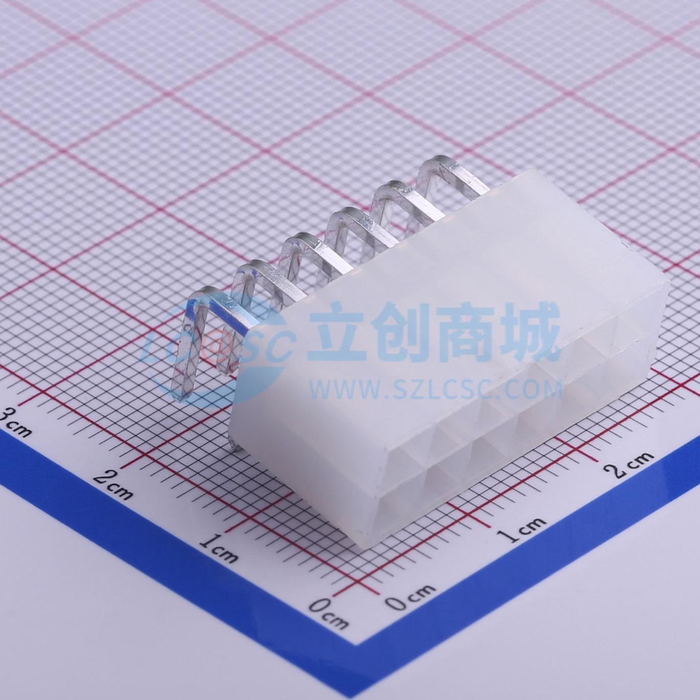 点击查看大图 5557R-2*6P实物图