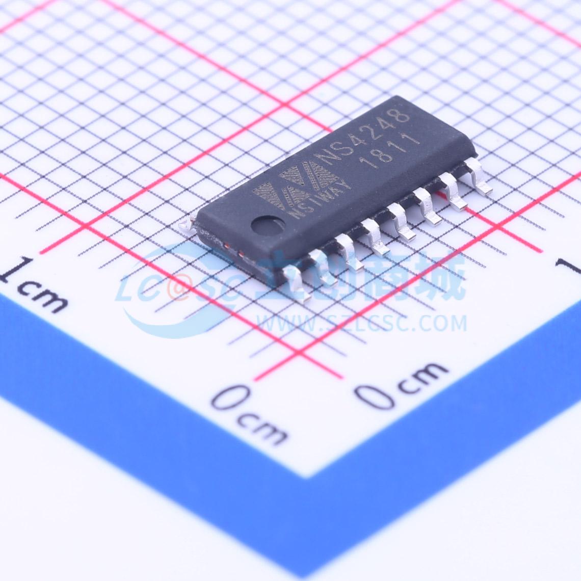 点击查看大图 NS4248实物图