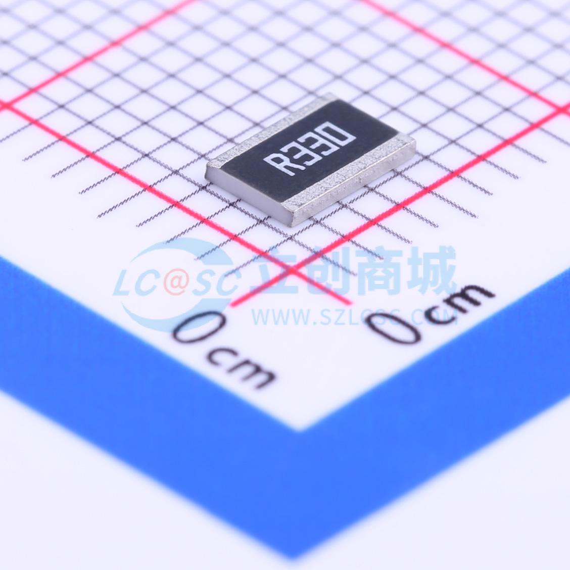 点击查看大图 CRW1218JR330E04Z实物图