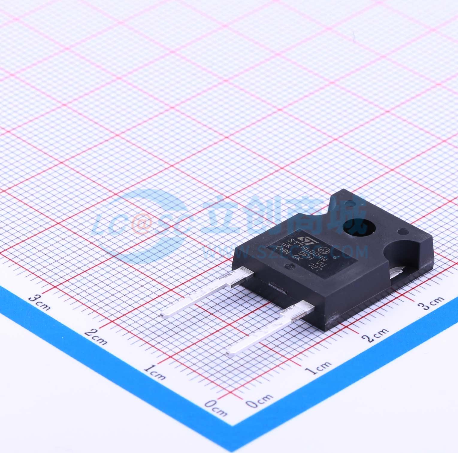 点击查看大图 STTH6004W实物图