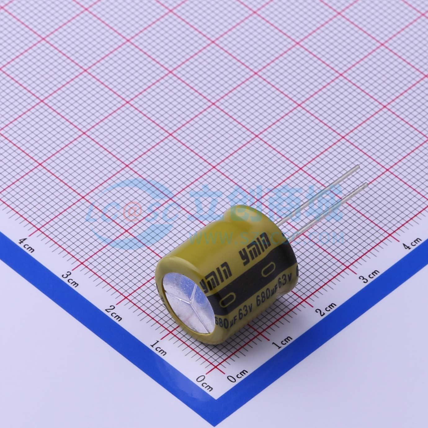 点击查看大图 LKMI1601J681MF实物图