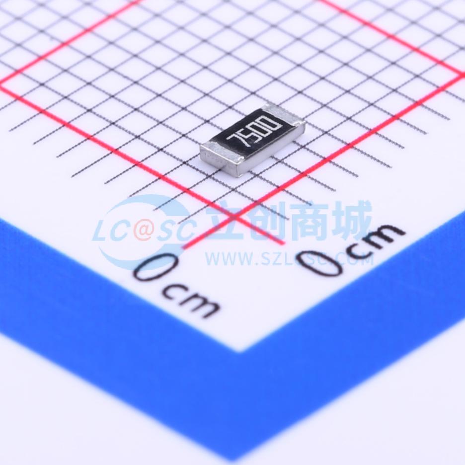 RC1206FR-07750RL实物图