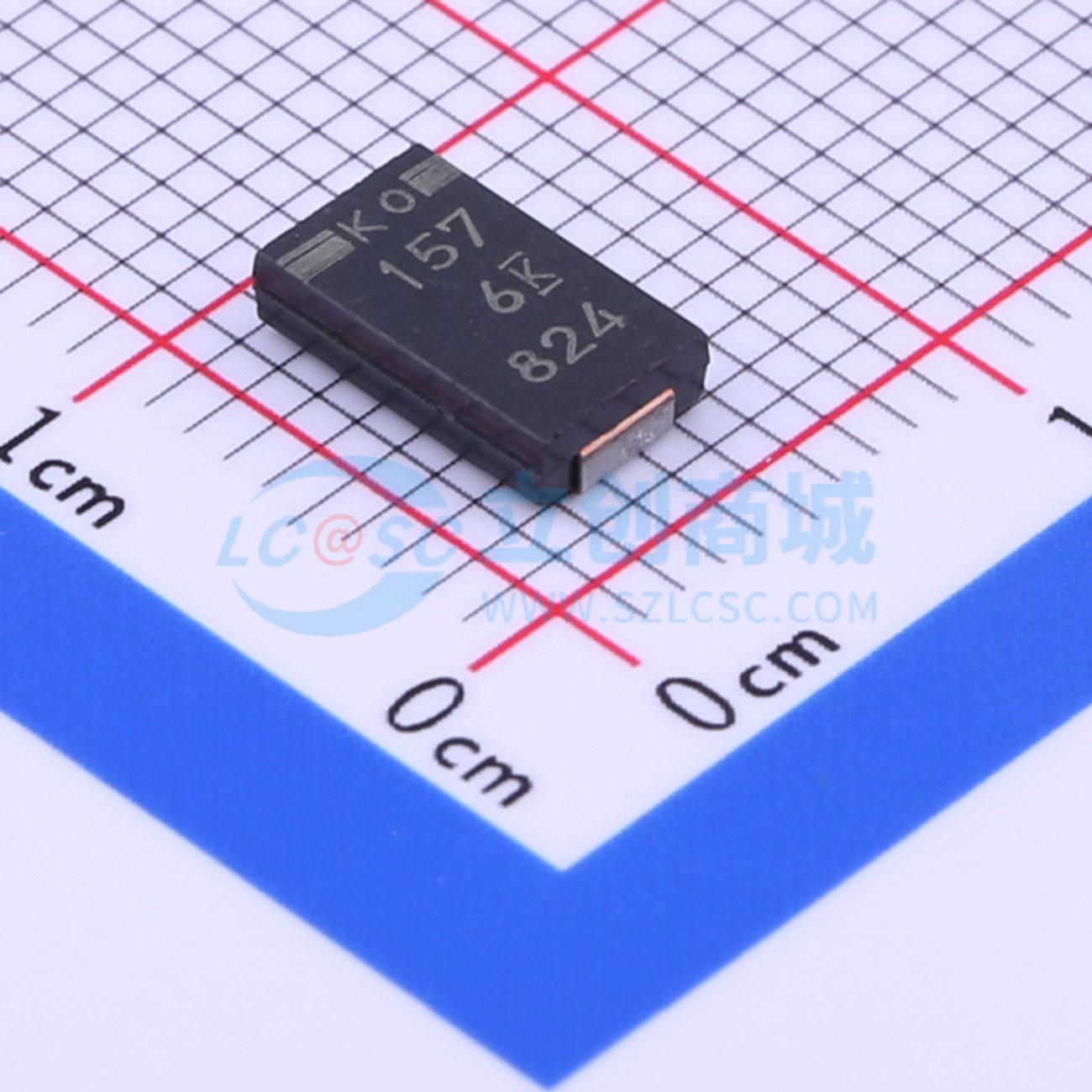 点击查看大图 T520V157M006ATE015实物图