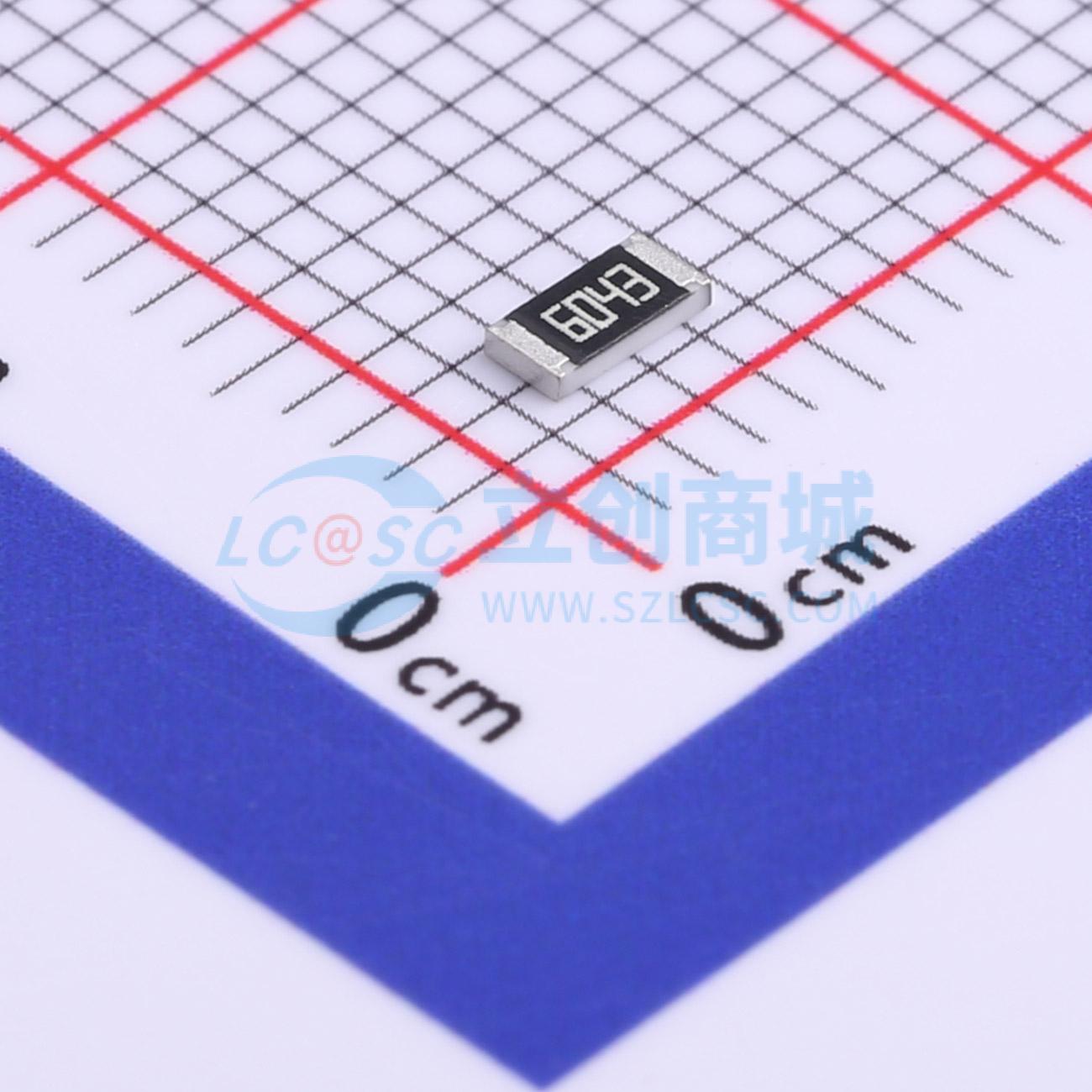 点击查看大图 RC1206FR-07604KL实物图