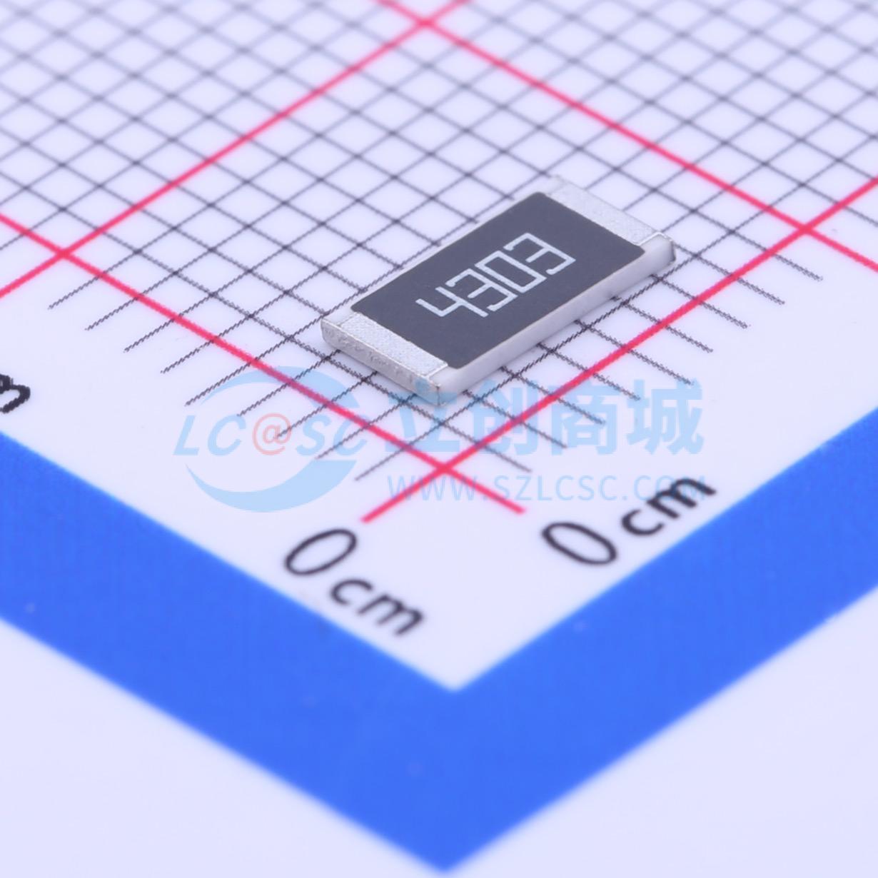 点击查看大图 CR2512F430KE04Z实物图