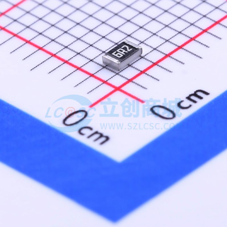 点击查看大图 RC0805JR-076R2L实物图