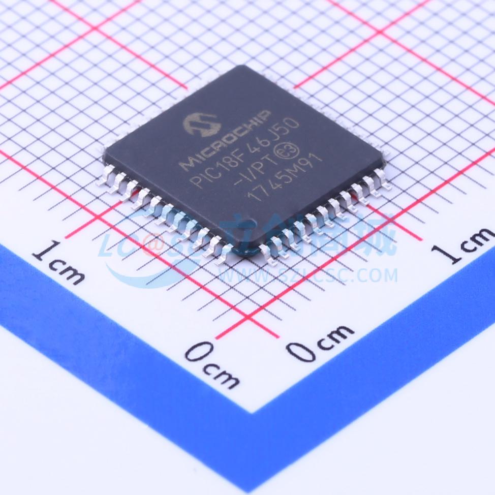 点击查看大图 PIC18F46J50T-I/PT实物图