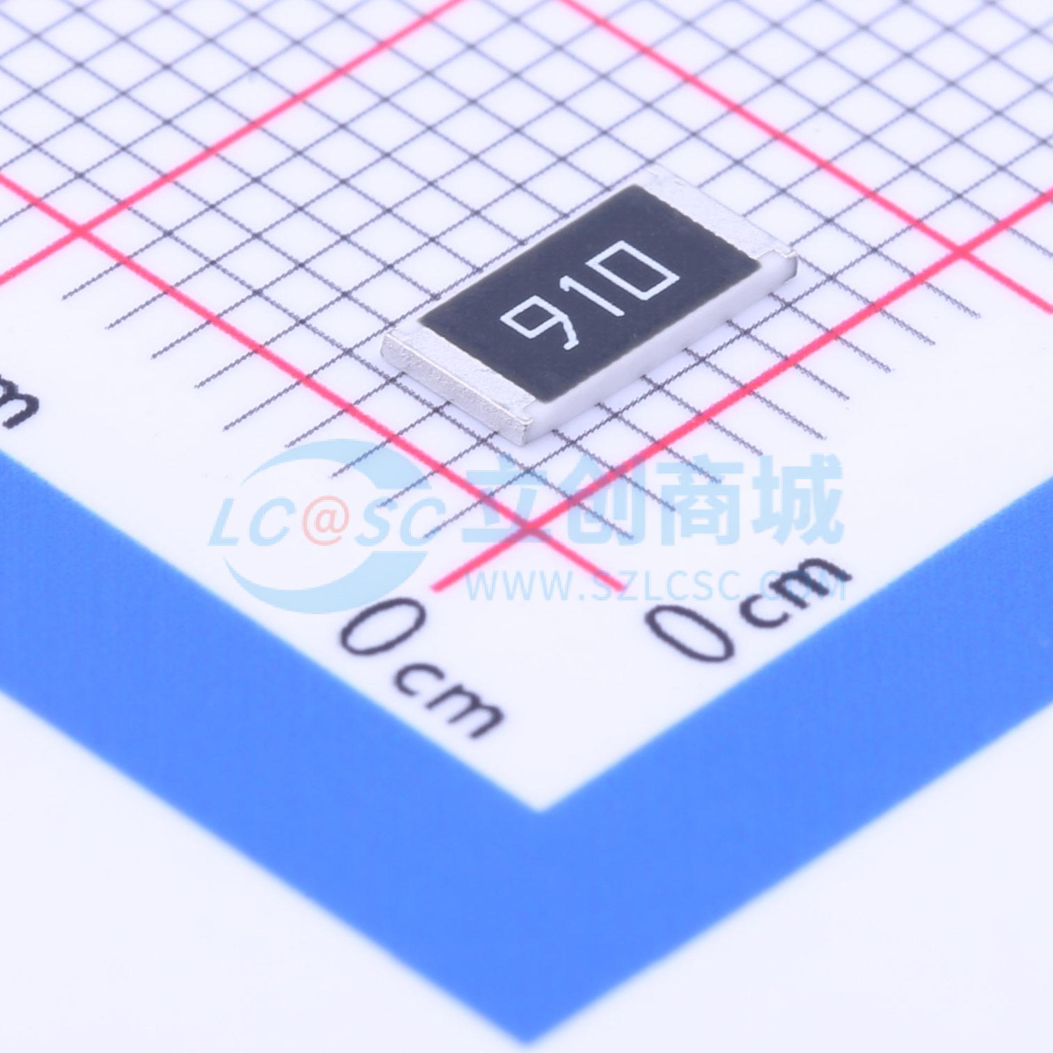 点击查看大图 CR2512J91R0E04Z实物图