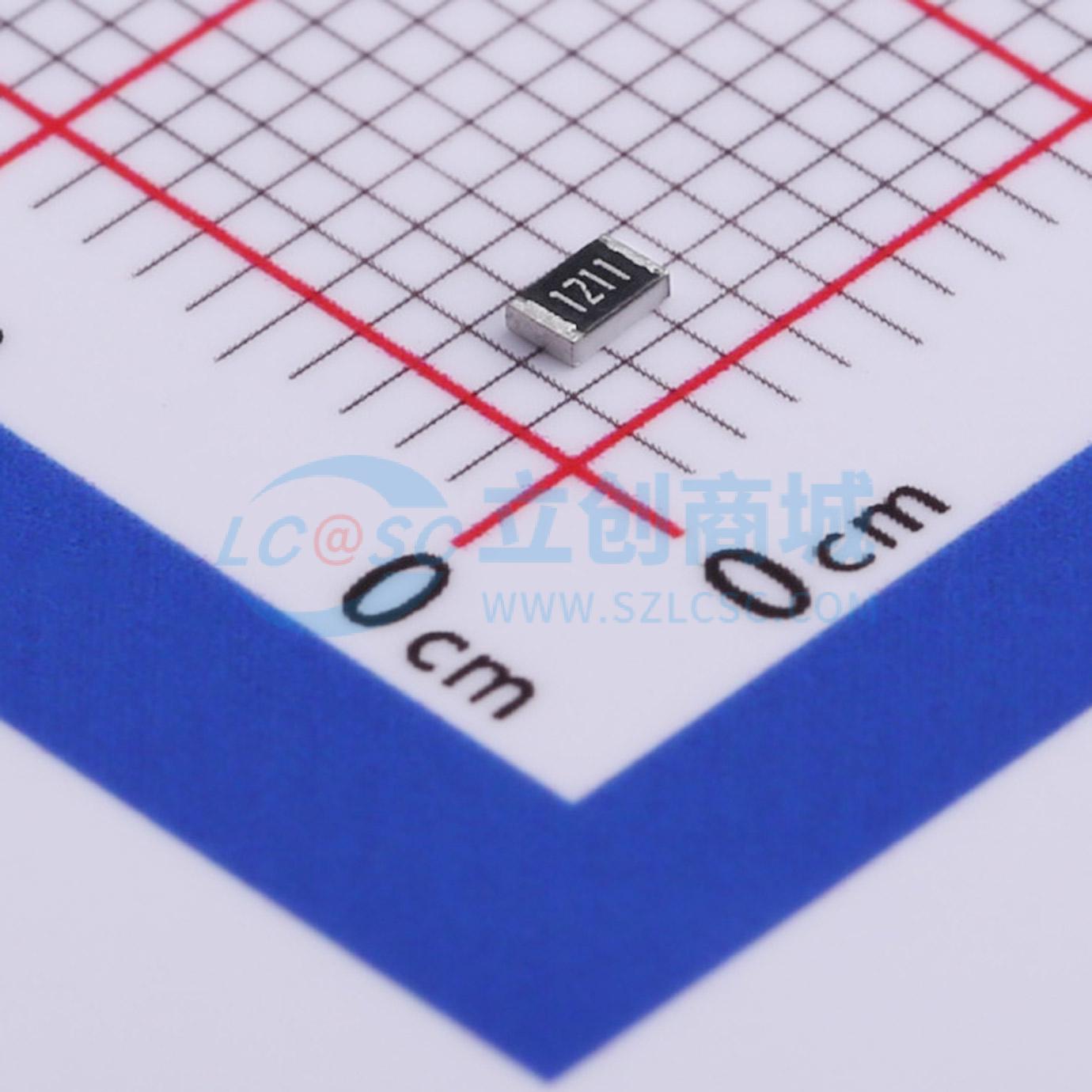 点击查看大图 RC0805FR-071K21L实物图