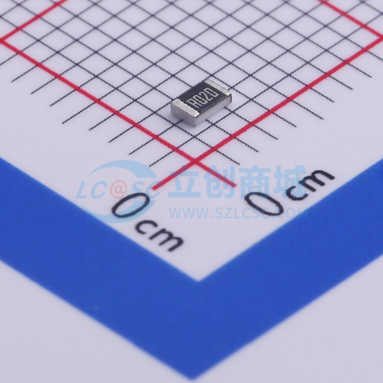 点击查看大图 0805W8F200MT5E实物图