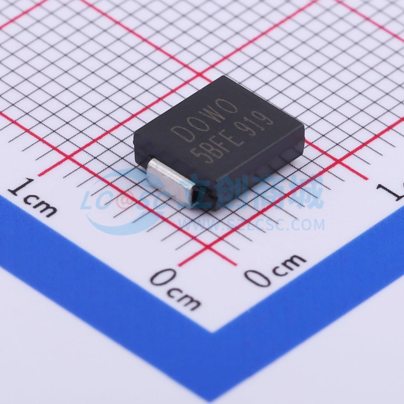 点击查看大图 5.0SMDJ26CA实物图