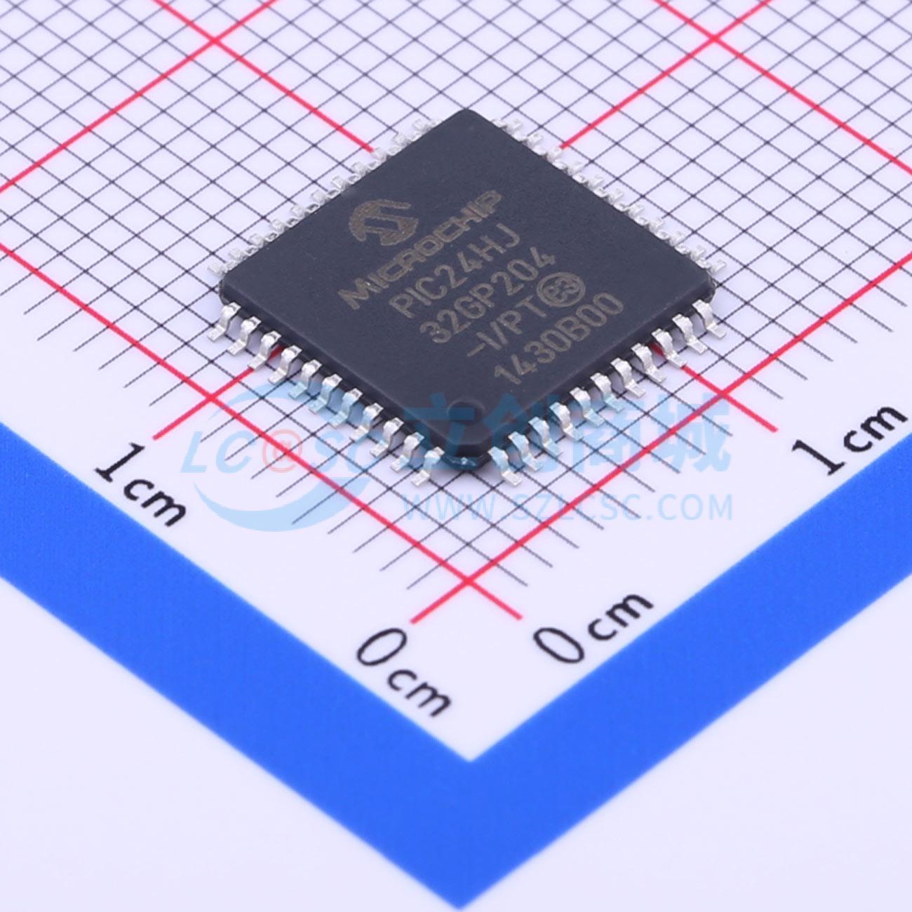 点击查看大图 PIC24HJ32GP204-I/PT实物图