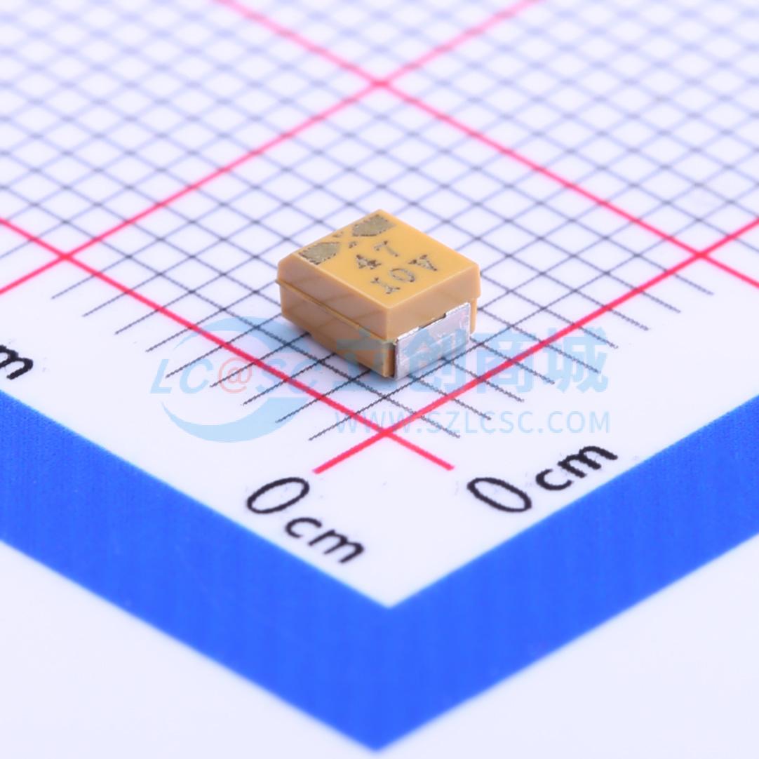 点击查看大图 CA45A-B-10V-47uF-K实物图